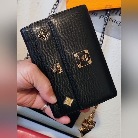 MCM Accessories - MCM Limited Edition Wallet With Charms Great Pre-loved Condition